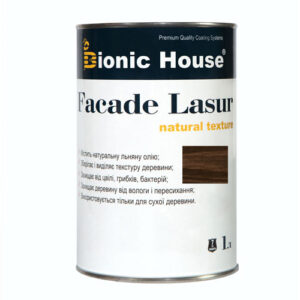 Краска для дерева FACADE LASUR Bionic-House 1л Палисандр А111