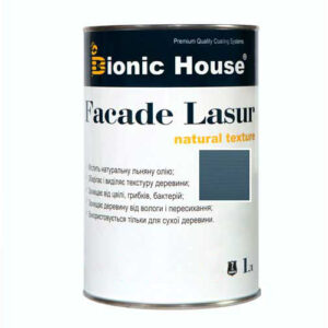 Краска для дерева FACADE LASUR Bionic-House 1л Крайола