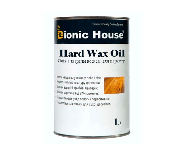 floor-oil-1l-base Масло для пола с твердым воском HardWax Oil 1л Бесцветный
