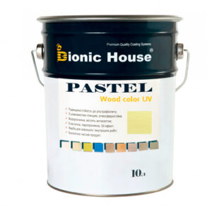 Краска для дерева PASTEL Wood Color Bionic-House 10л Фисташковый Р211