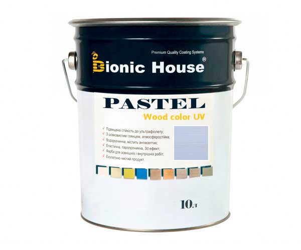 Фарба для дерева PASTEL Wood Color Bionic-House 10л Баунті