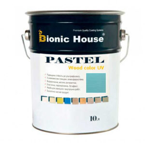 Краска для дерева PASTEL Wood Color Bionic-House 10л Бирюза