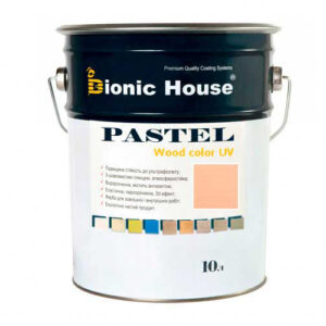 Краска для дерева PASTEL Wood Color Bionic-House 10л Персик