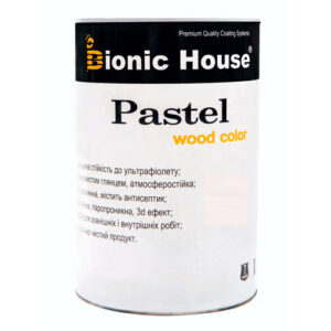 Краска для дерева PASTEL Wood Color Bionic-House 0,8л Арктик Р201
