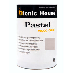 Краска для дерева PASTEL Wood Color Bionic-House 0,8л Грей Р217
