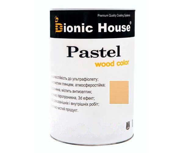 Краска для дерева PASTEL Wood Color Bionic-House 0,8л Карамель