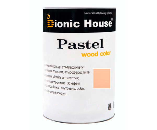Фарба для дерева PASTEL Wood Color Bionic-House 0,8л Персик