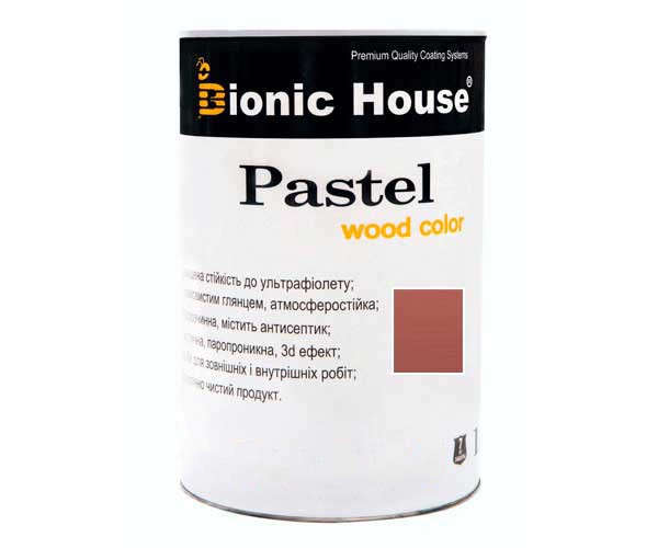 pastel-wc1l-sakura Фарба для дерева PASTEL Wood Color Bionic-House 0,8л Сакура