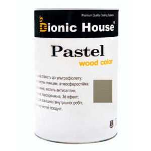 Краска для дерева PASTEL Wood Color Bionic-House 0,8л Серый Сланец
