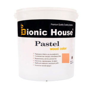Краска для дерева PASTEL Wood Color Bionic-House 2,5л Коралл Р206