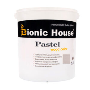Краска для дерева PASTEL Wood Color Bionic-House 2,5л Грей Р217