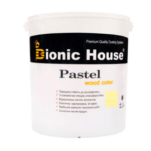 Краска для дерева PASTEL Wood Color Bionic-House 2,5л Цитрус Р219