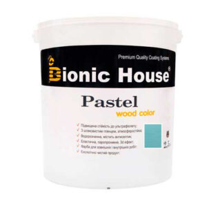 Краска для дерева PASTEL Wood Color Bionic-House 2,5л Бирюза