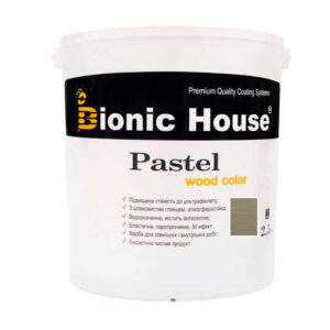 Краска для дерева PASTEL Wood Color Bionic-House 2,5л Серый Сланец