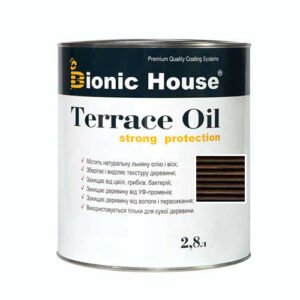 Масло для терасс Bionic-House 2,8л Черный