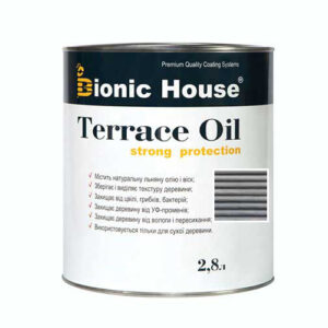 Масло для терасс Bionic-House 2,8л Серый