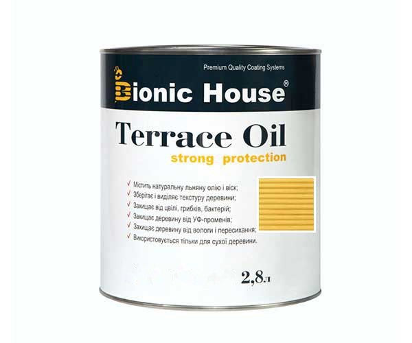 terrace-oil-2.8-sv.dub Масло для терасс Bionic-House 2,8л Светлый Дуб