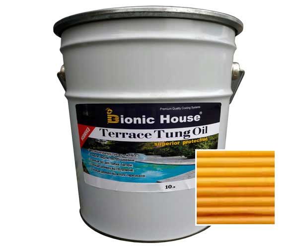 terraceTung-oil-10L-sosna Масло для терасс ТУНГОВОЕ Bionic-House 10л Сосна