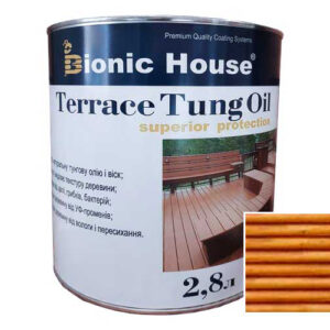 Масло для терасс ТУНГОВОЕ Bionic-House 2,8л Ирис
