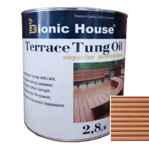 Масло для терасс ТУНГОВОЕ Bionic-House 2,8л Клен