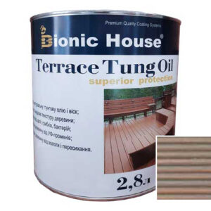 Масло для терасс ТУНГОВОЕ Bionic-House 2,8л Патина