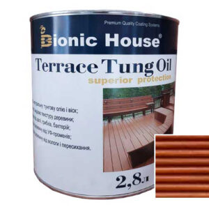 Масло для терасс ТУНГОВОЕ Bionic-House 2,8л Тик