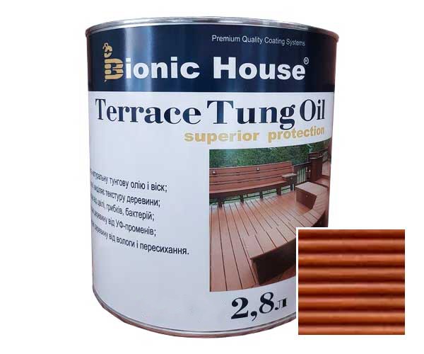 terraceTung-oil-2.8L-tik Масло для терасс ТУНГОВОЕ Bionic-House 2,8л Тик