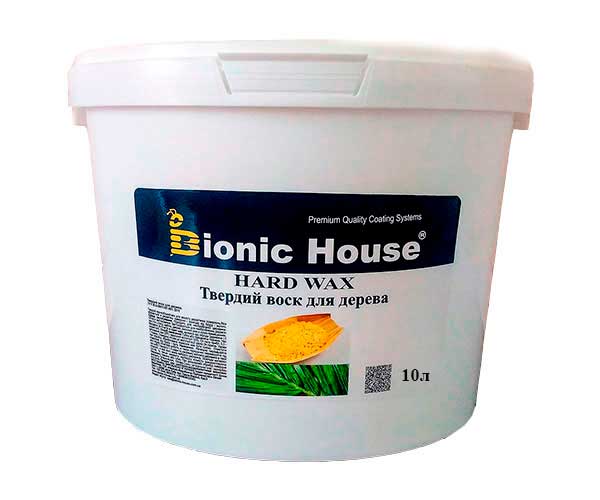 Карнаубский Воск для дерева универсальный Bionic-House 10л Бесцветный