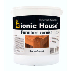 Лак мебельный Joncryl Bionic-House 2,5л Бесцветный Глянцевый