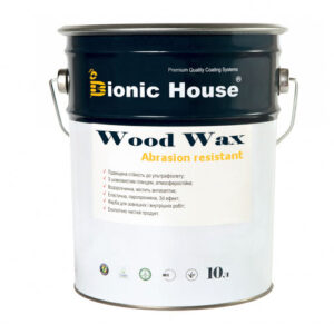 Краска для дерева WOOD WAX Bionic-House 10л Бесцветный