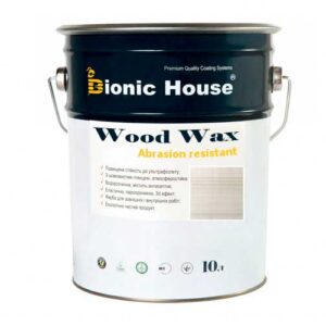 Краска для дерева WOOD WAX Bionic-House 10л Белый дуб