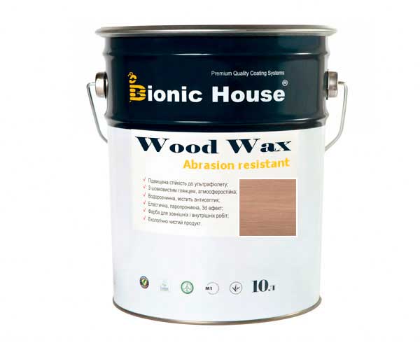 Краска для дерева WOOD WAX Bionic-House 10л Индиго