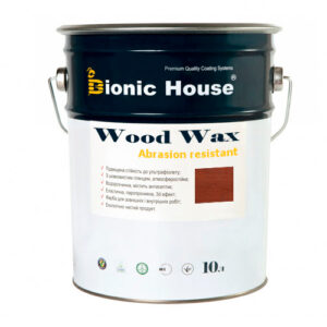 Краска для дерева WOOD WAX Bionic-House 10л Марсала