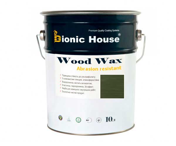 Краска для дерева WOOD WAX Bionic-House 10л Мирта