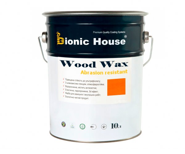 Краска для дерева WOOD WAX Bionic-House 10л Пиния