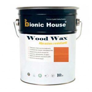 Краска для дерева WOOD WAX Bionic-House 10л Рябина