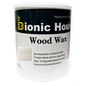 Краска для дерева WOOD WAX Bionic-House 0,8л Белый дуб