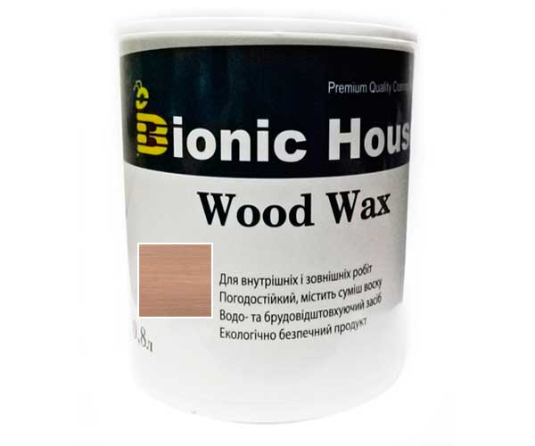 Краска для дерева WOOD WAX Bionic-House 0,8л Индиго