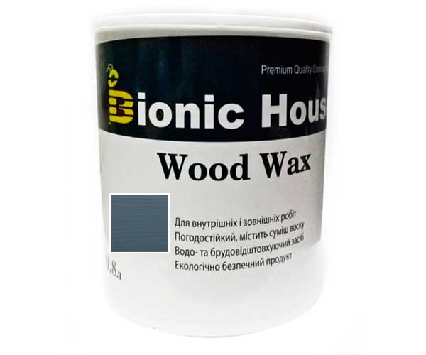 Краска для дерева WOOD WAX Bionic-House 0,8л Крайола