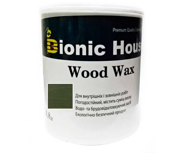 Краска для дерева WOOD WAX Bionic-House 0,8л Мирта
