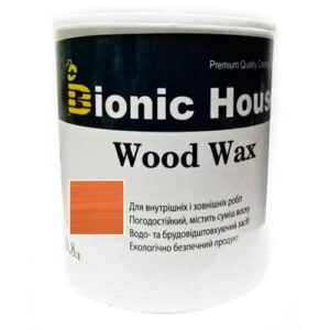 Краска для дерева WOOD WAX Bionic-House 0,8л Рябина